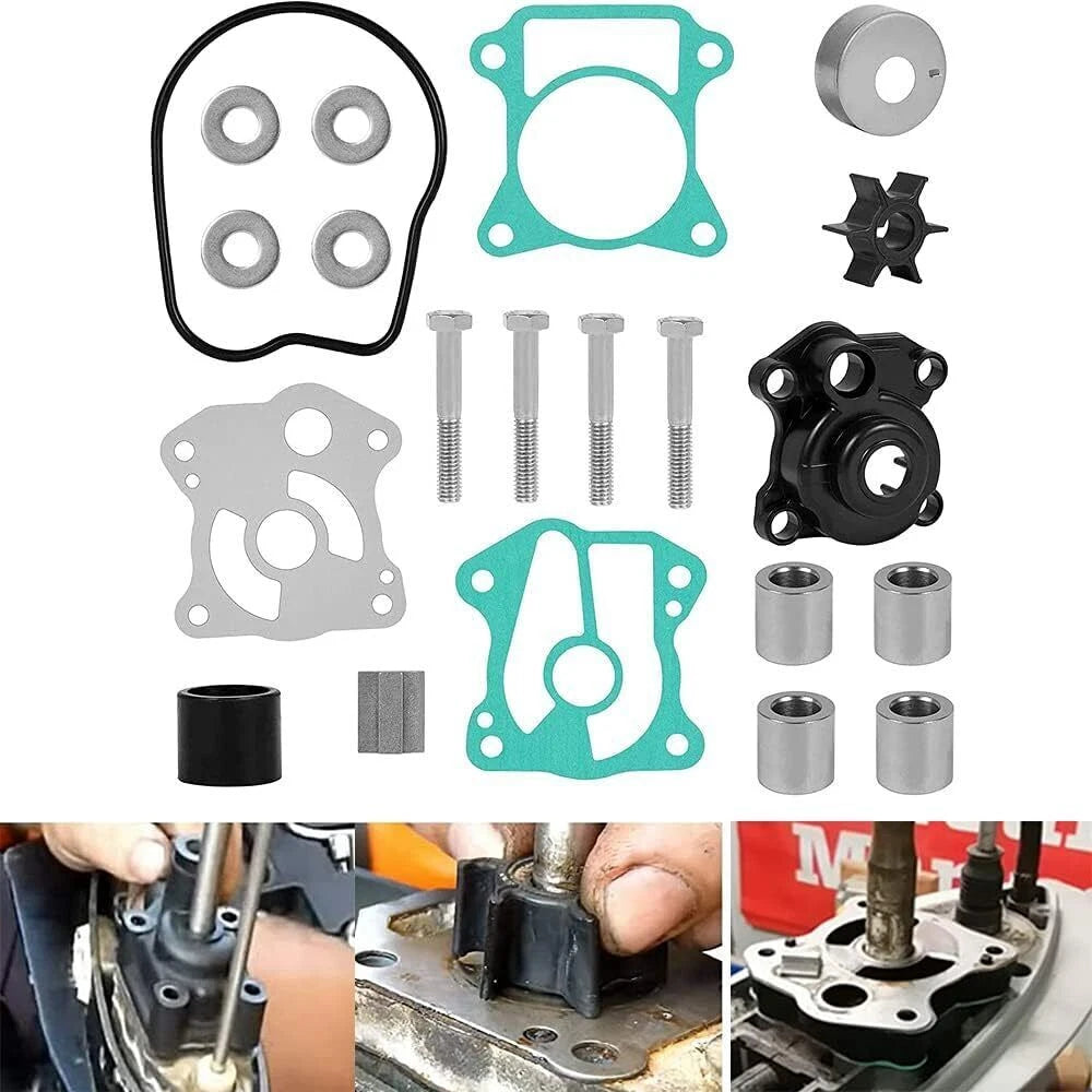 Water Pump Impeller Repair Kit for Honda Outboard 40 50 hp (BF40A/BF40D/BF50A/BF50D)