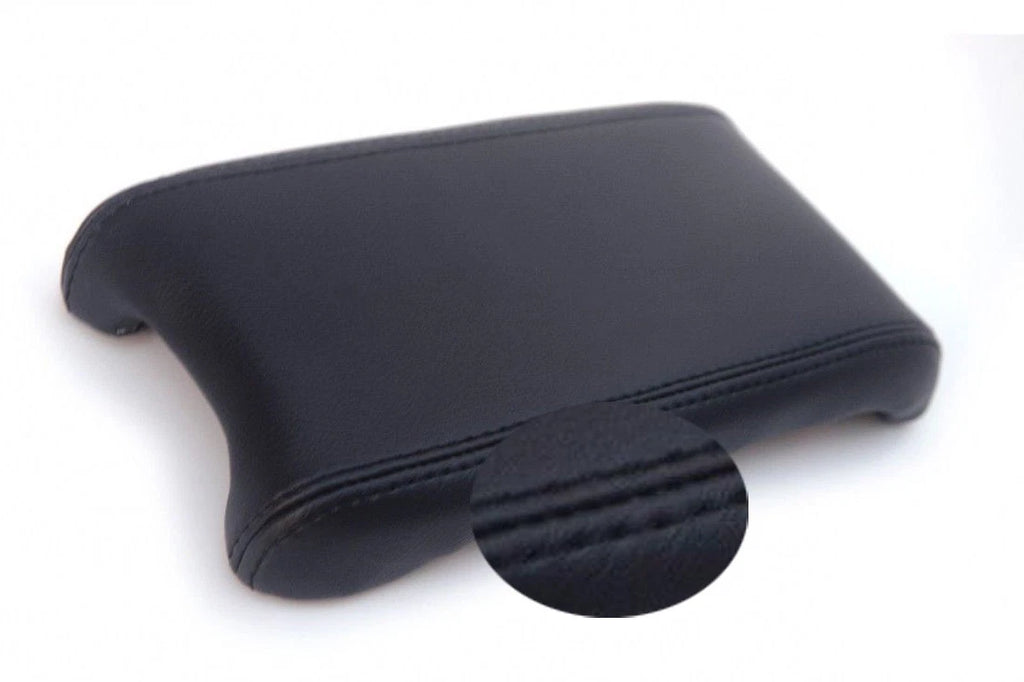 Center Console Armrest Cover for Honda Civic (2016–2020) Black Leather