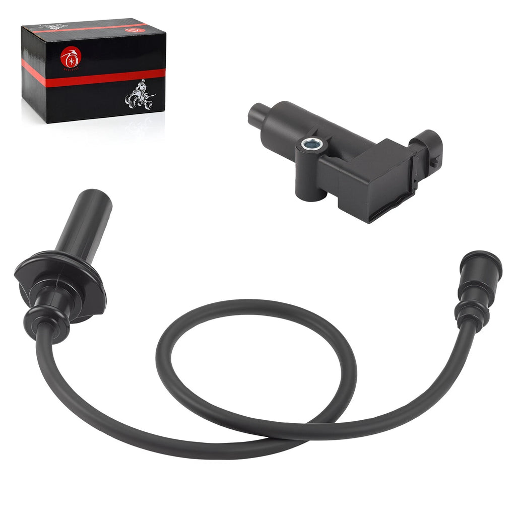 Ignition Coil and Wire Plug Cap for Hisun MSU 700 800 M750 MX750 (2010–2023) 33120-115H-0000