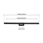 Black Front Engine Guard Crash Bar for Harley Low Rider FXLRS FXLRST (2022–2025)