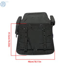 Adjustable Tractor Seat with Backrest & Seatbelt