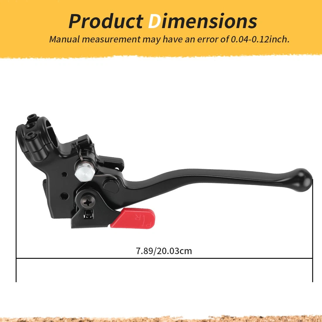 Rear Brake Lever for Honda Rubicon 500, Foreman 500 (2015–2019)