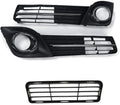 Set of 2 Black Fog Light Covers for Toyota Camry SE (2012–2014)