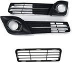 Set of 2 Black Fog Light Covers for Toyota Camry SE (2012–2014)