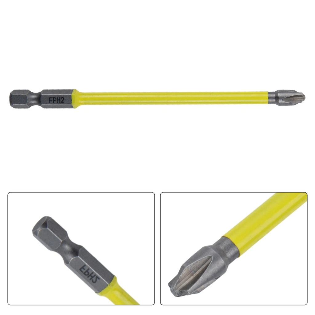 Magnetic Slotted Cross Screwdriver Bit for Electrician FPH2 (65mm/110mm)