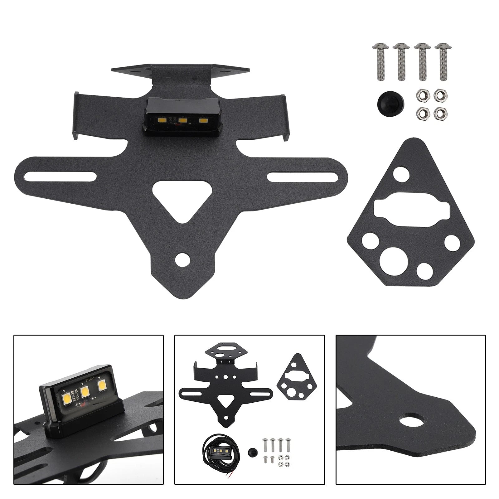 License Plate Holder Frame for Street Triple 765 R/RS (2020–2025)