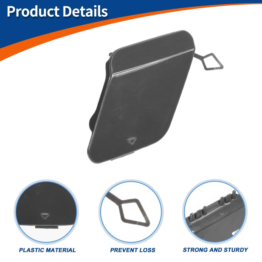 Rear Car Bumper Tow Hook Cover for BMW 1 Series F20 (2012–2019) No. 51120038888
