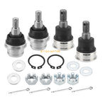Set of 4 Heavy Duty Upper & Lower Ball Joints for Honda Talon 1000R & 1000X (2019–2023)