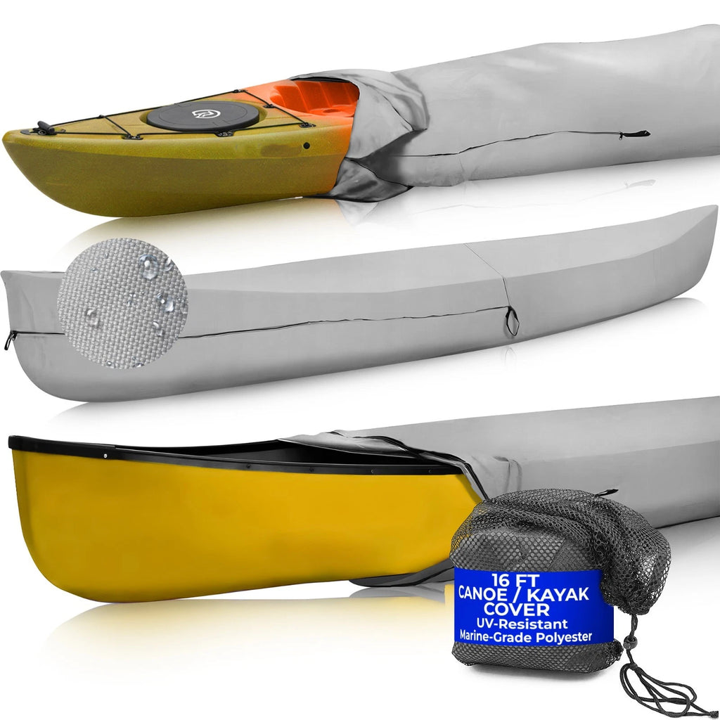 Canoe Kayak All Weather Heavy Duty Trailerable Boat Storage Cover