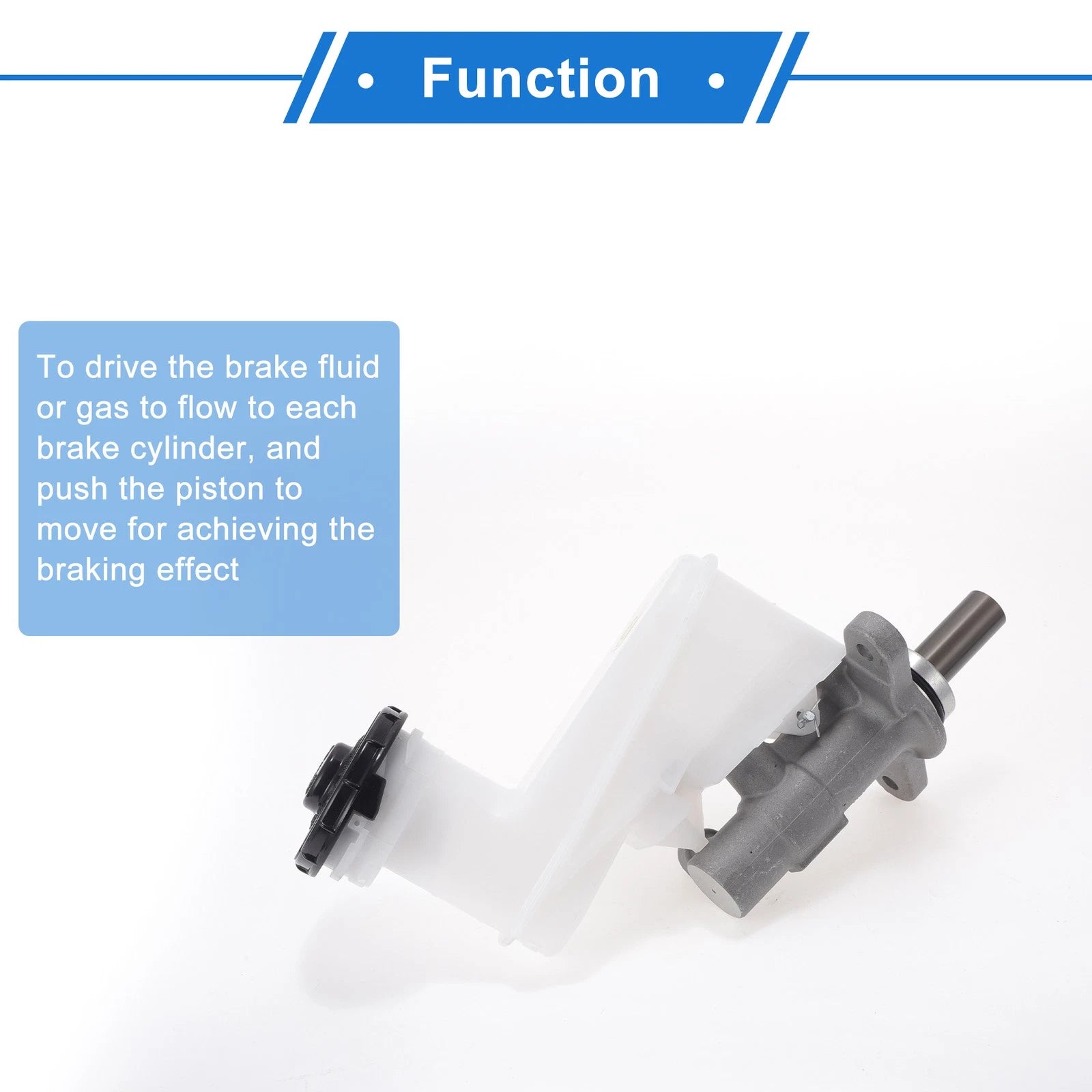 Brake Master Cylinder with Reservoir No. 46100T2JH01 for Honda Accord (2014–2018)