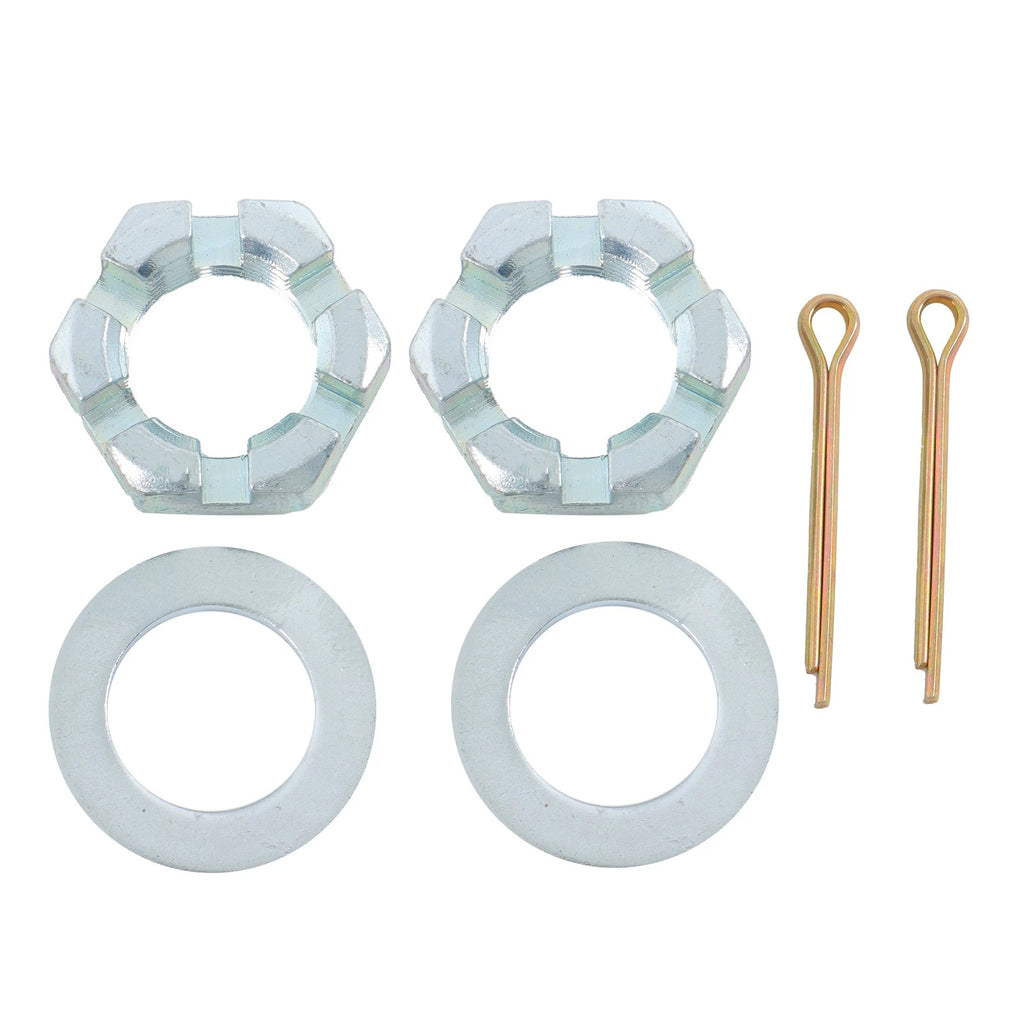 Set of 2 Square Spindle 8.25" x 1.5" with Fastening Accessories