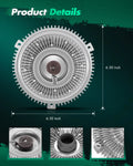 Engine Cooling Fan Clutch for BMW 330i 2001-2005, 328i 1996-2000