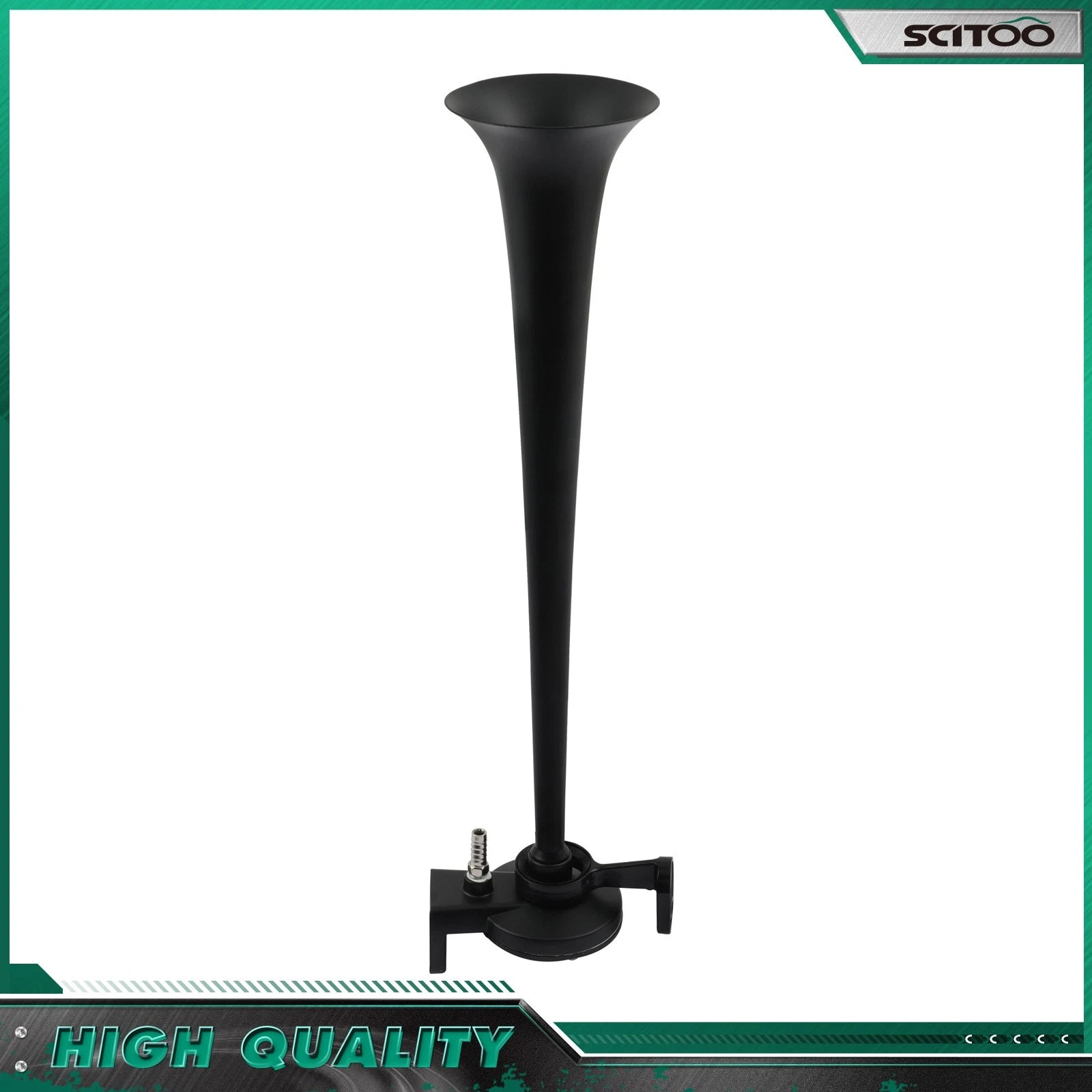 Single Trumpet Air Train Horn Compressor Kit 150DB 12V for Car Truck Boat