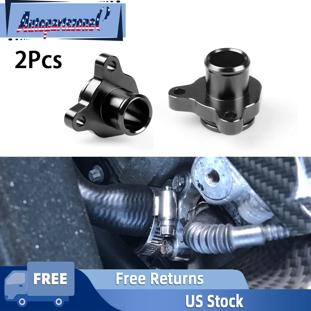2X Water Hose Fitting for BMW 335i 335xi (2007–2013) 11537541992 11537544638