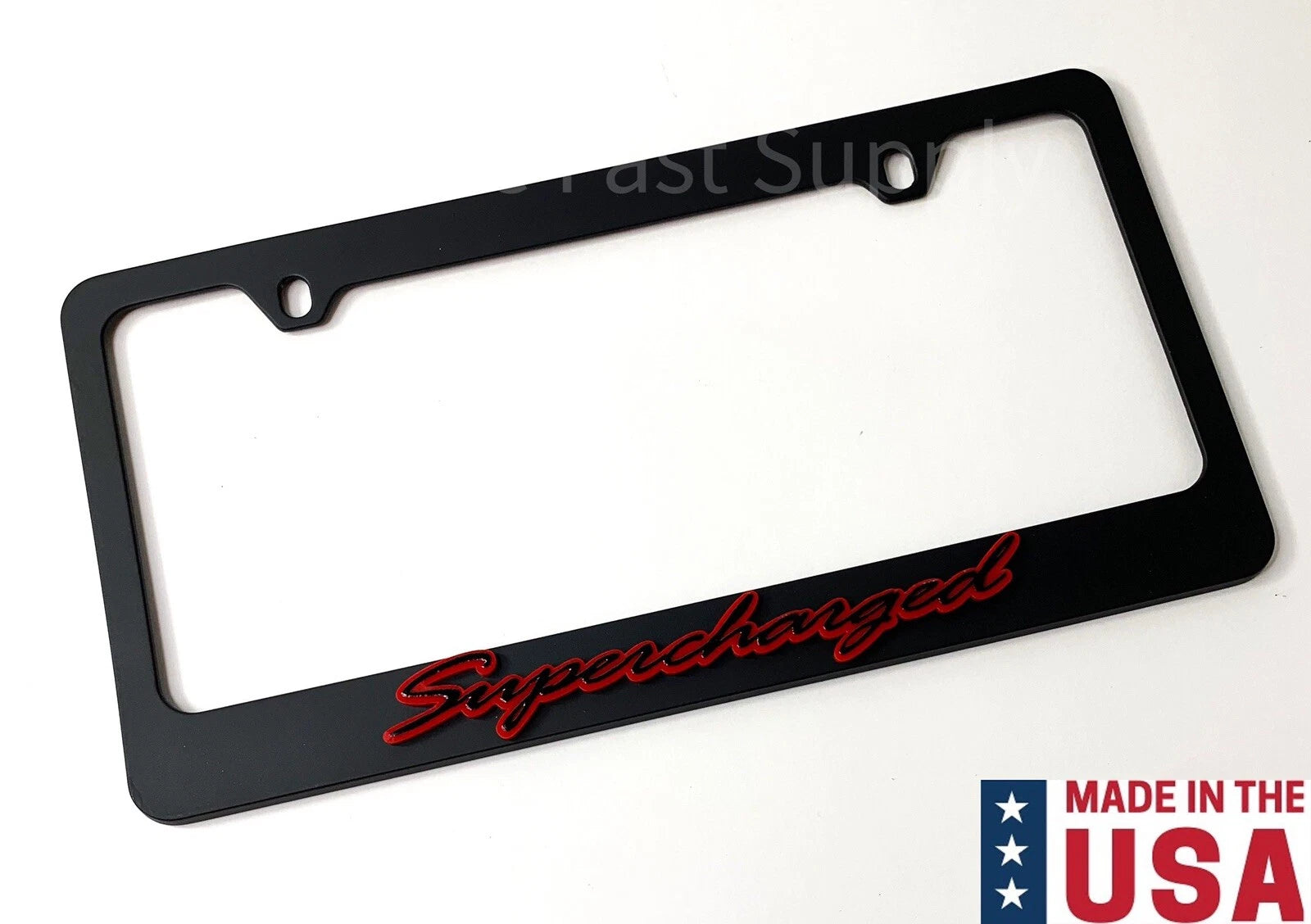 Matte Black License Plate Frame Premium for Toyota Tacoma (2005–2023)