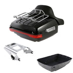 Trunk Luggage Backrest Light Rack for Harley Street Glide (2009–2013)