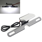 License Plate Mount Holder Bracket w/ LED for Motorcycle (Fit All Models)