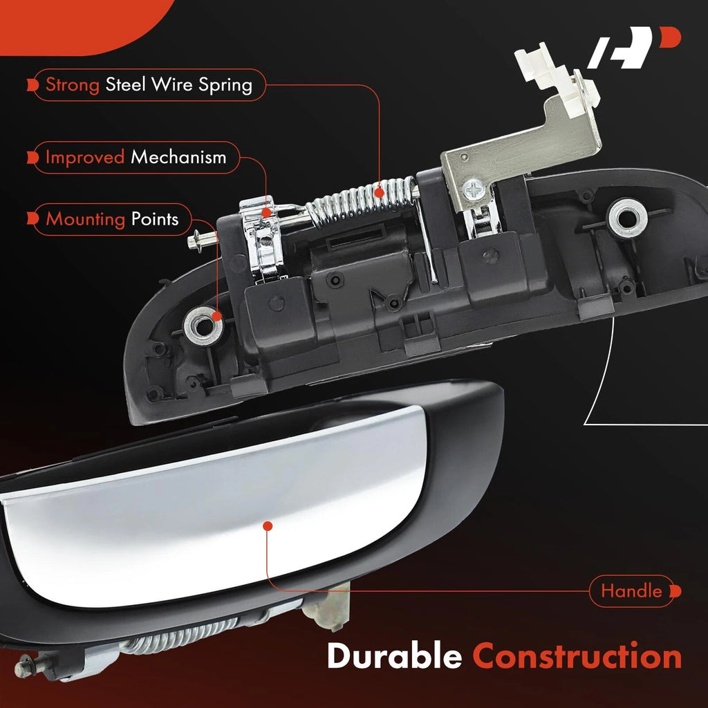 Rear Passenger Exterior Door Handle for Kia Rio/Rio5 (2006–2011)