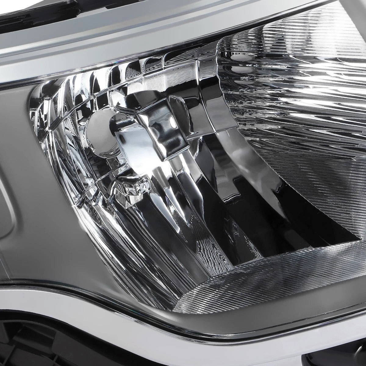 Set of 2 OE Style Headlights for Ford Flex (2013–2019) Black
