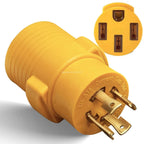 L14-30P to 14-50R RV Generator Plug Adapter for EV Camper (4 Prong)