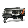 HID/Xenon Headlight for Jeep Grand Cherokee (2014–2016) AFS Black Driver Left
