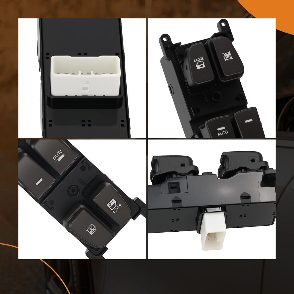 Power Window Switch for Hyundai Sonata (2008–2010) 935703K600, DWS863 Front Left
