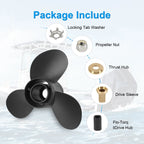 Boat Propeller for Mercury Outboard Engine (60-125HP)