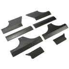 Set of 4 Rocker Guards for Jeep Wrangler JK JKU (2007–2018)