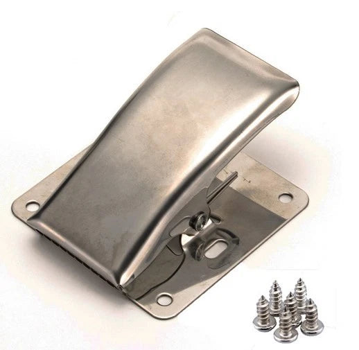 Stainless Steel Fishtail Clip for Fishing Board (Universal)