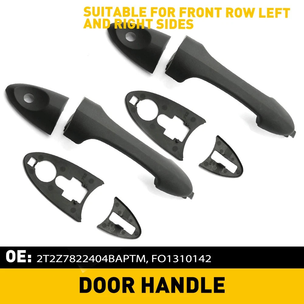 Set of 2 Exterior Door Handles for Ford Focus (2000–2007) w/Keyhole