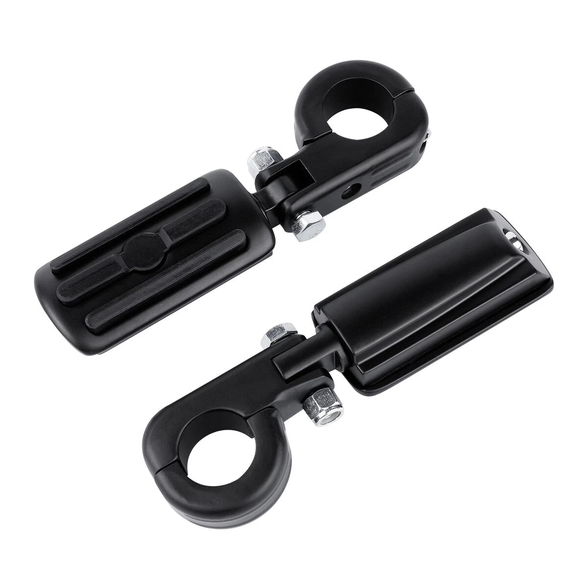 1-1/4" Highway Bar Foot Pegs Clamps for Harley Touring Electra Road Glide