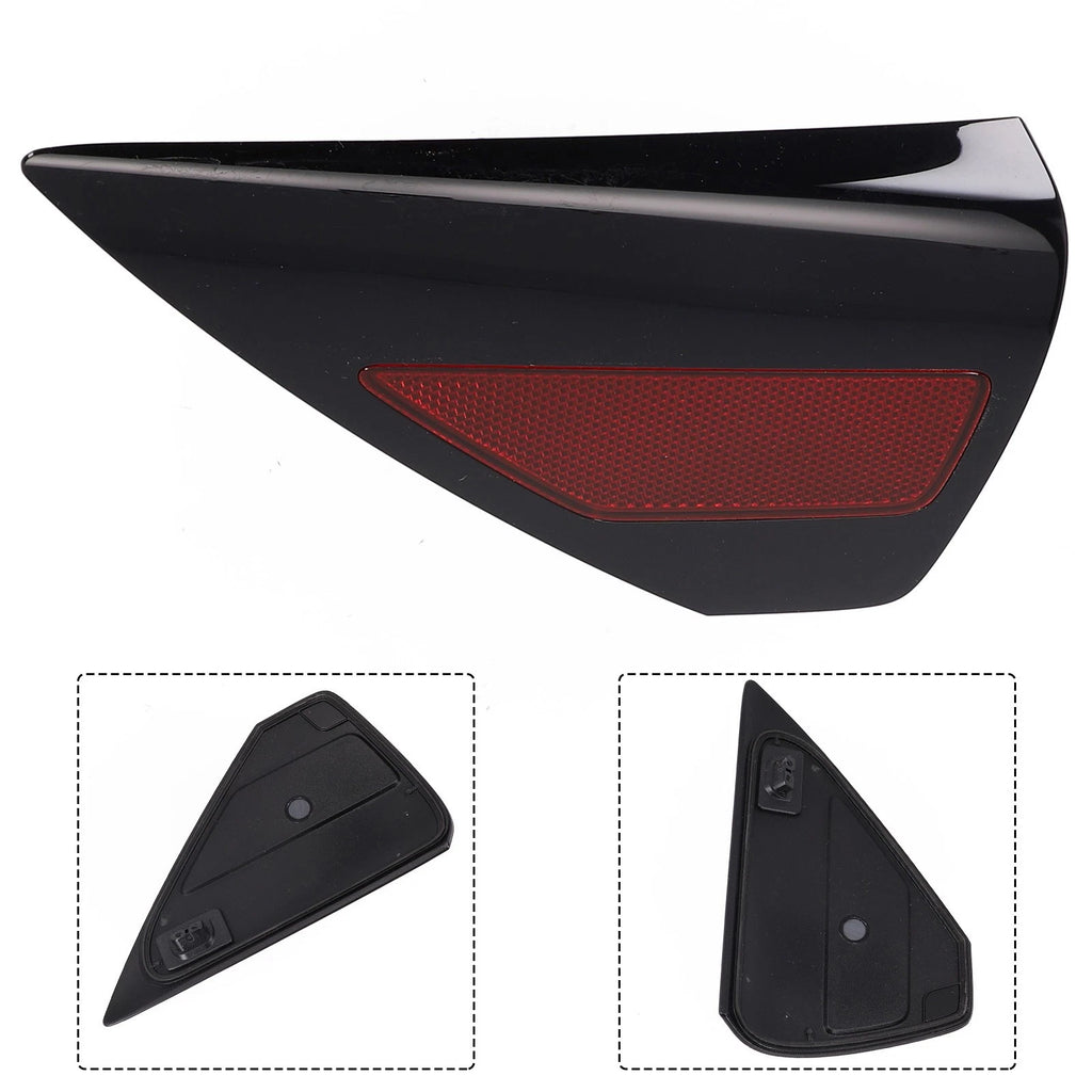Left Driver Side Quarter Charge Door Cover Reflector for Tesla Model 3 Y (2017–2023)