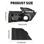 Fuel Filler Door Housing & Gas Cover for Ford Transit Van (2015–2023) Black