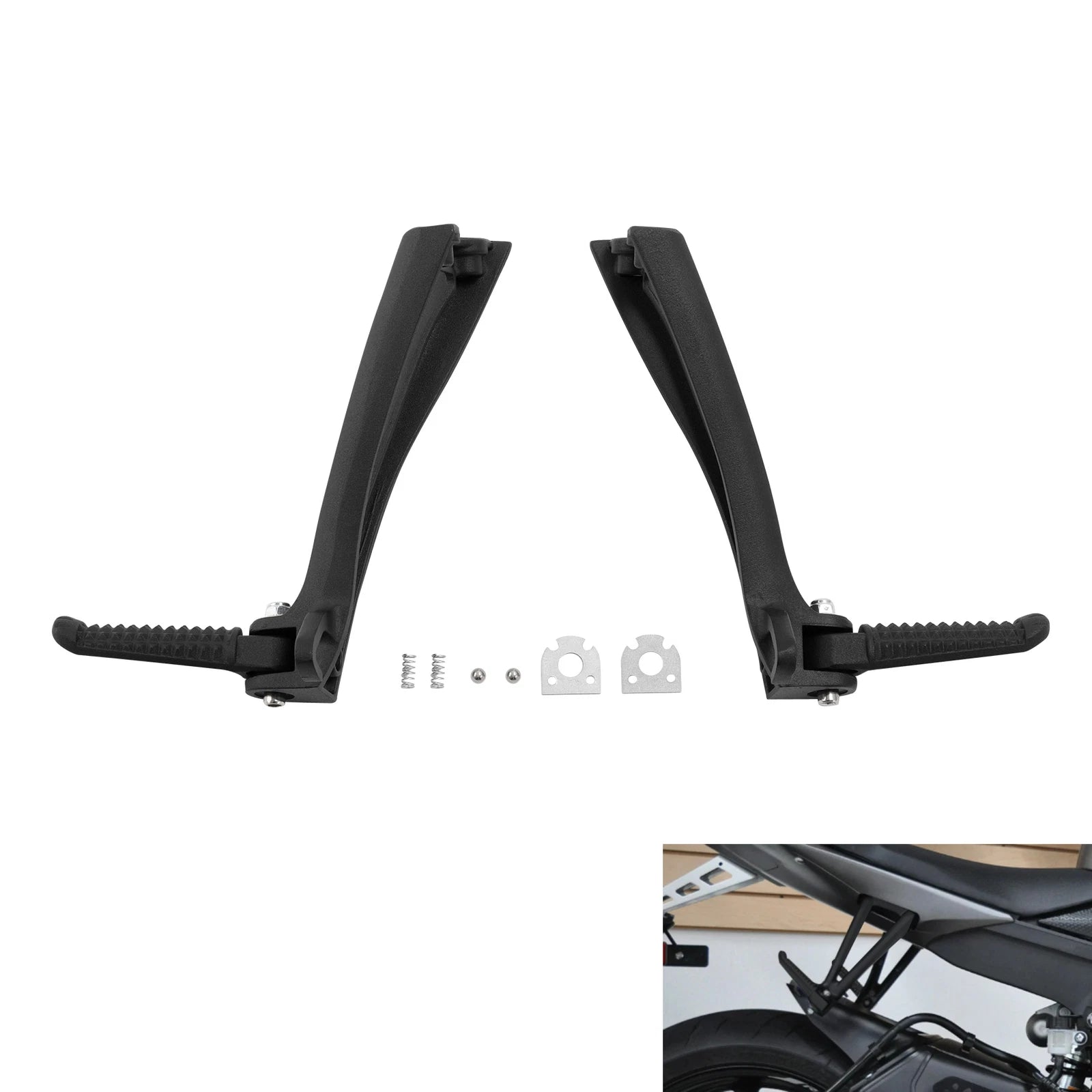Rear Passenger Foot Pegs Rest Bracket for Yamaha YZF R6 (2006–2016)