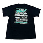 Black Licensed T-Shirt for Chevrolet Silverado (2014–2018)