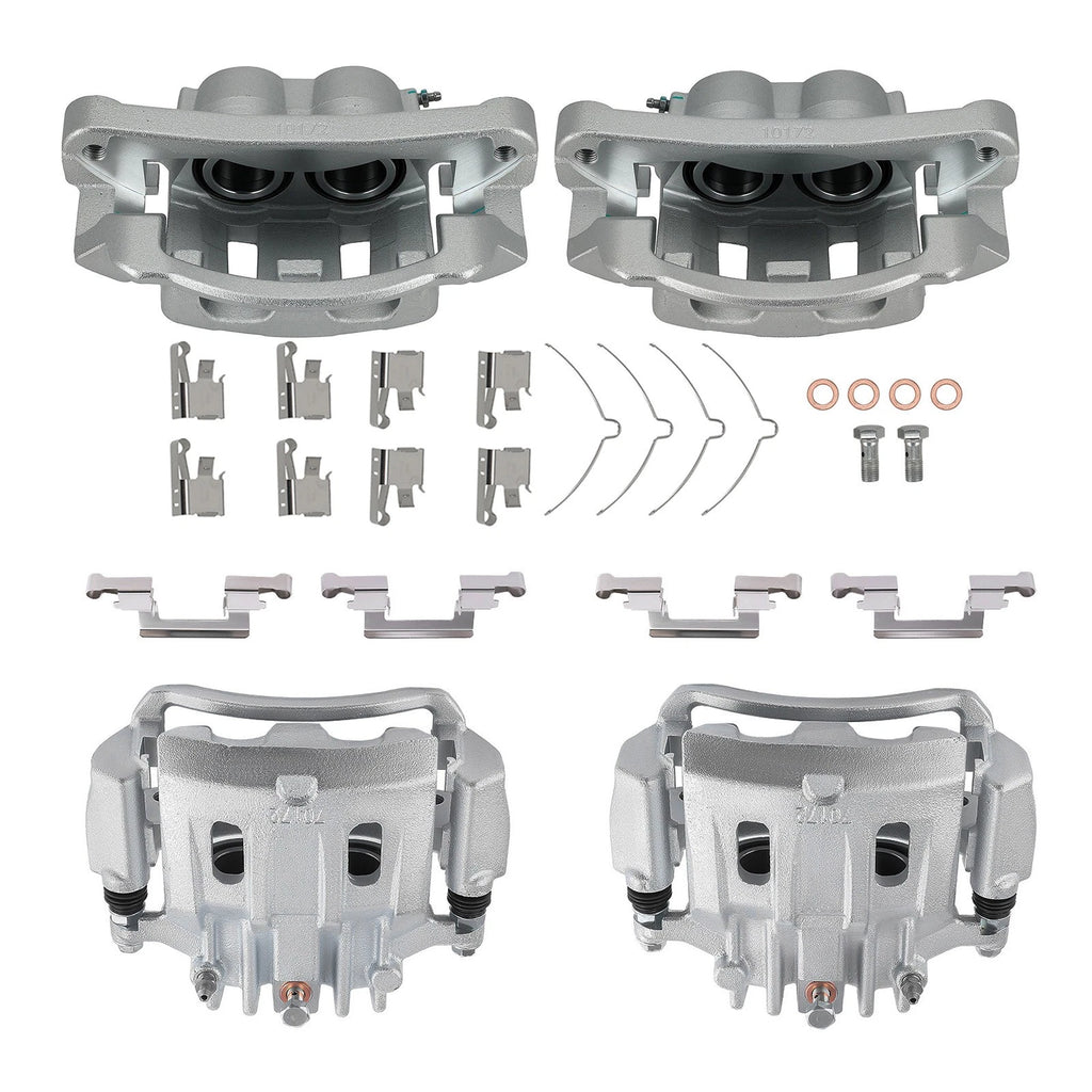 4X Rear Front Brake Caliper for Ford Excursion F-250 F-350 (1999–2004)