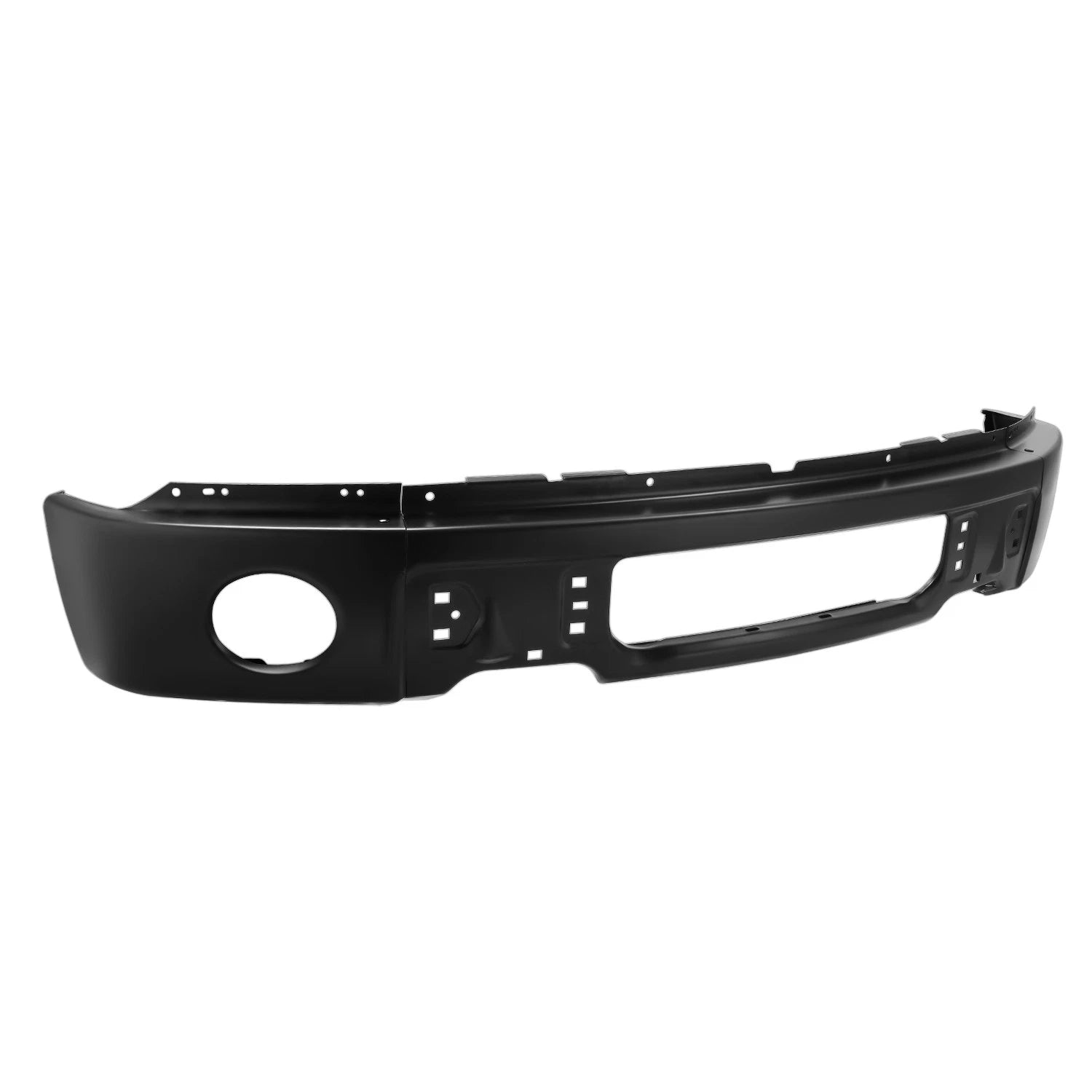 Front Bumper Face Bar for Ford F-150 (2009–2014) - Primered Black, Fog Light Hole