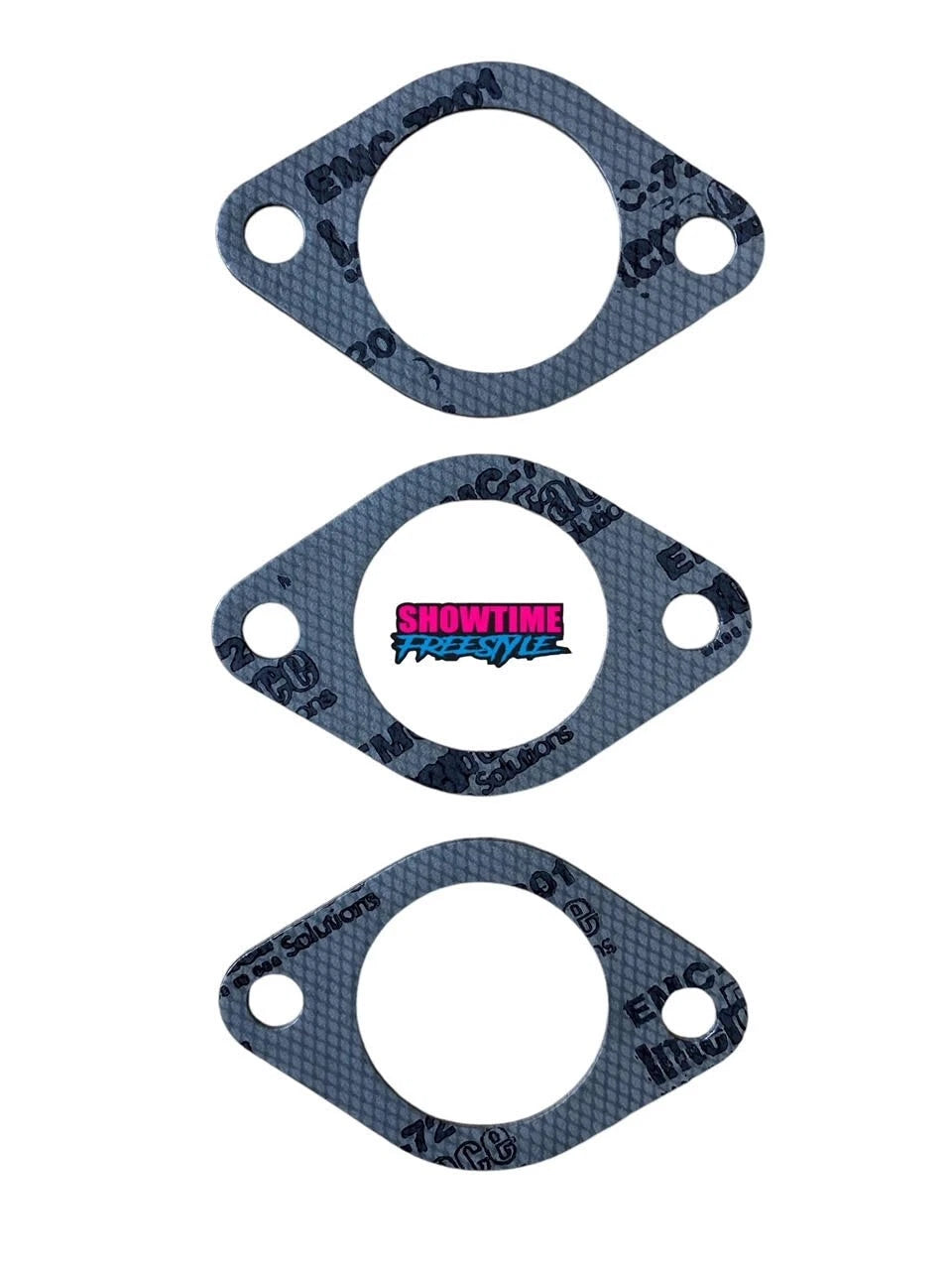 Set of 3 Mikuni 44mm Carburetor Gaskets for Yamaha Waverunner Kawasaki Jet Ski