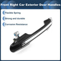 Front Right Exterior Door Handle for Honda Accord (2003-2007) Silver Tone