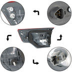 Left Halogen Red Brake Tail Light for Toyota Highlander (2017–2019)