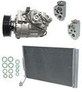 A C Compressor Kit With Condenser for Volkswagen Touareg 3.6L (2011–2015)
