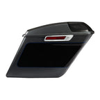 5" Hard Saddlebags for Harley Touring (2014–2023) Gauntlet Gray Metallic/Vivid Black