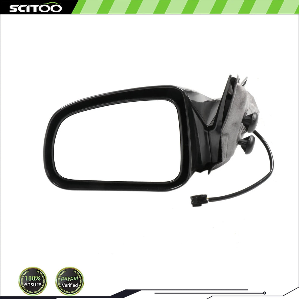 Driver Side Power Heated Black Mirror for Pontiac Grand Prix (2004–2008)