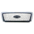 Replacement Black Chrome Plastic Front Grille For 2006-2008 Ford Ford Lightduty