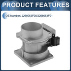 Mass Air Flow Sensor Assembly No. 22680-53F00 for Nissan Altima (2008–2012)
