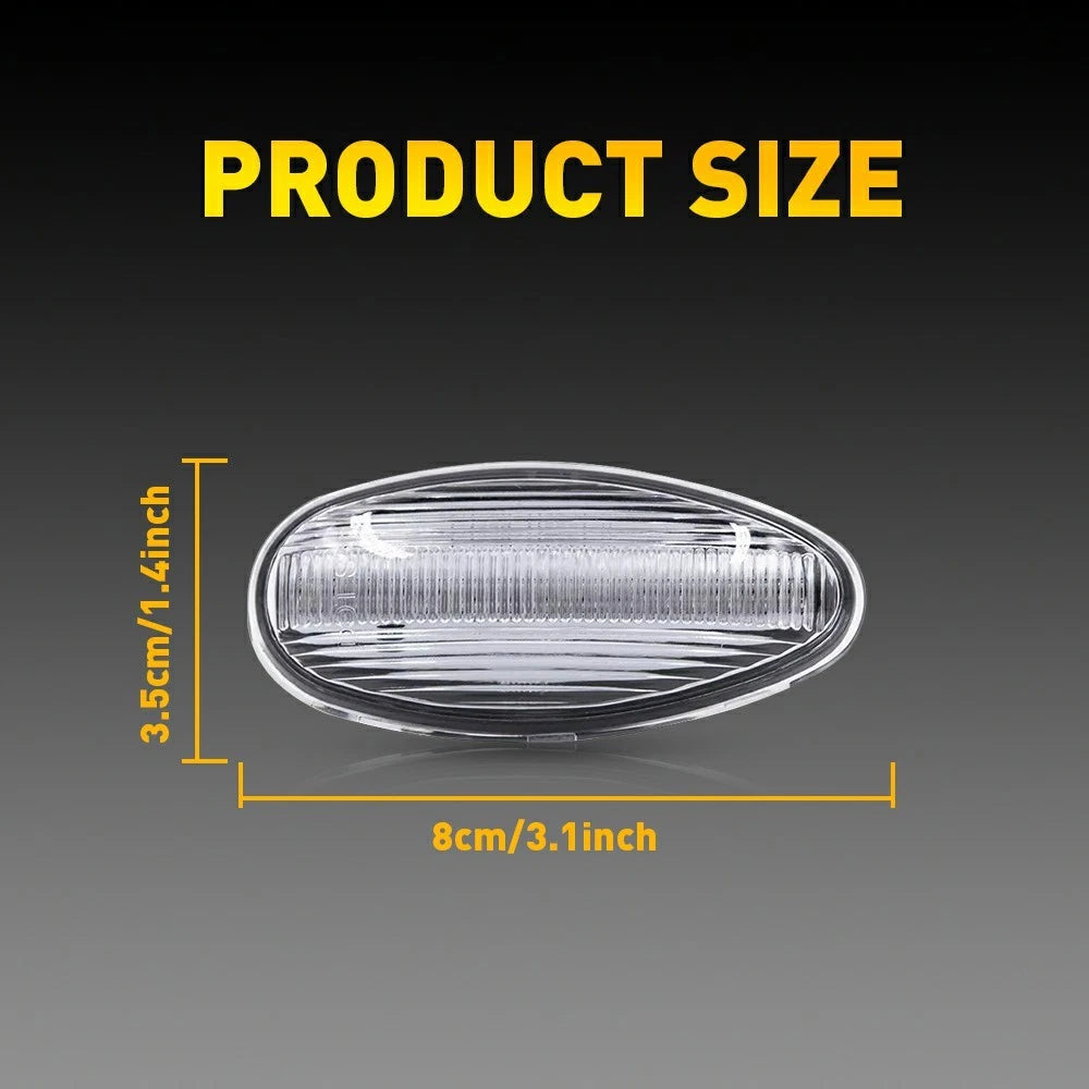LED Side Marker Light for Chevrolet Silverado 2500HD 3500HD (2001–2014)
