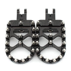 2X Front Rider Foot Pegs for Harley X350 (2023–2023) Black