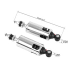 Heavy Duty Rear Suspension Shocks for Harley Heritage Softail Fatboy (2000–2017)