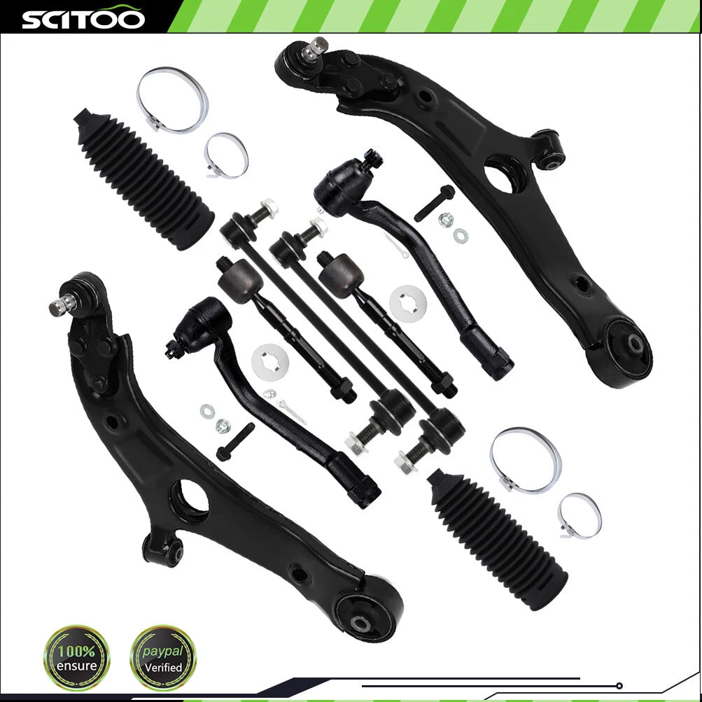 Suspension Control Arm Ball Joint Kit Tie Rod Sway Bar for Kia Optima (2012–2015)