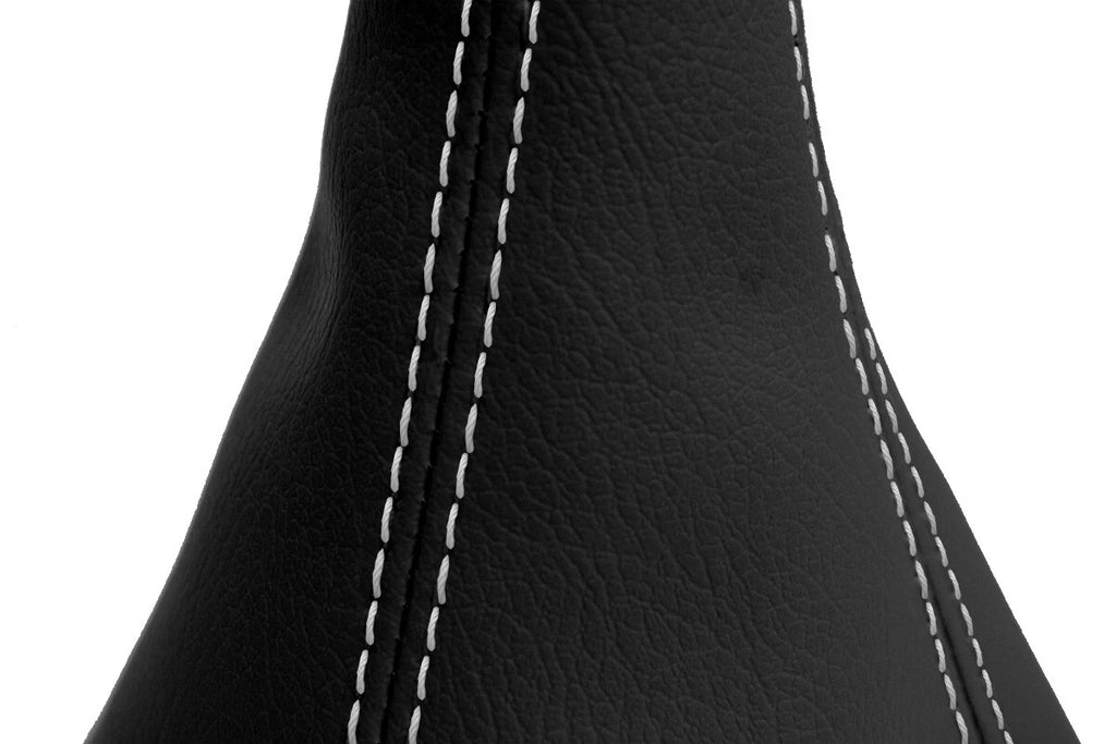 E Brake Boot Cover for Audi TT (1998–2006) - Leather, White Stitch